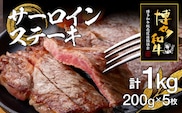 博多和牛サーロインステーキ　5枚
