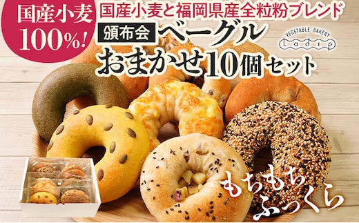 【頒布会】ベーグルおまかせ10個セット（月1回／全3回） ベーグル パン 詰め合わせ セット 冷凍 ご当地グルメ 福岡 九州 お土産 取り寄せ グルメ 福岡土産 食べ物 朝食 お取り寄せ ご当地 福岡県 食品 特産品 田川市