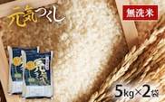 令和7年産　福岡県産ブランド米「元気つくし」無洗米10kg