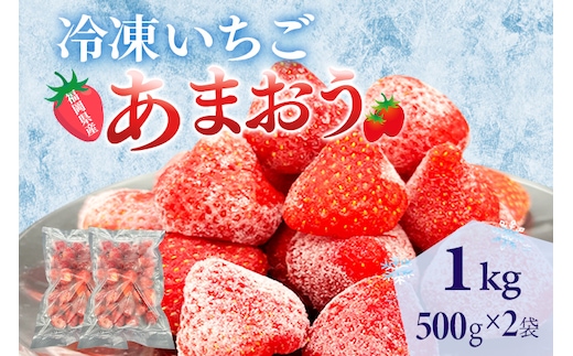 冷凍あまおう 福岡スイーツ自然の贈り物かわいい化粧箱入り 福岡県産冷凍あまおう 1kg 冷凍 いちご イチゴ 苺 お取り寄せグルメ お取り寄せ 福岡 お土産 九州 福岡土産 取り寄せ グルメ 福岡県