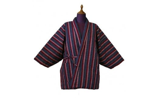 601.縞柄打合せはんてん