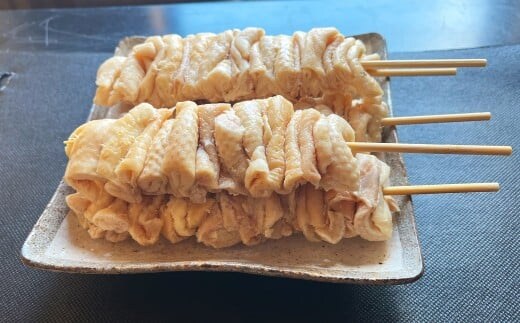 ジャンボ焼き鳥 [鶏皮10本]100g×10本 計約1kg 焼きとり やきとり とりかわ 冷凍 ダルム屋