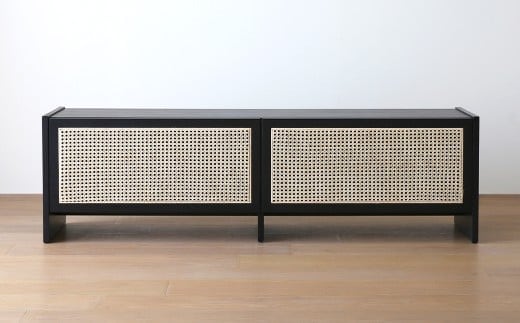 高野木工 BREATH ブレス 150ローボード ブラック / 家具 インテリア ローボード テレビボード ボード 収納 木製 日用品 九州 福岡県 筑後市