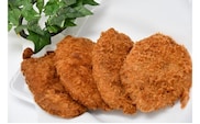 BD-005 【手仕込み・精肉店のお惣菜】福岡県産ロースとんかつ４枚（衣付）