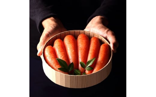 かねふく<無着色>樽入り 辛子明太子 450g×1箱