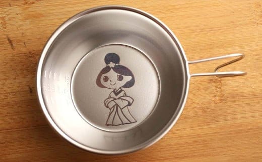 【選べるデザイン】シェラカップ アウトドア キャンプ用品(れいわ姫)
