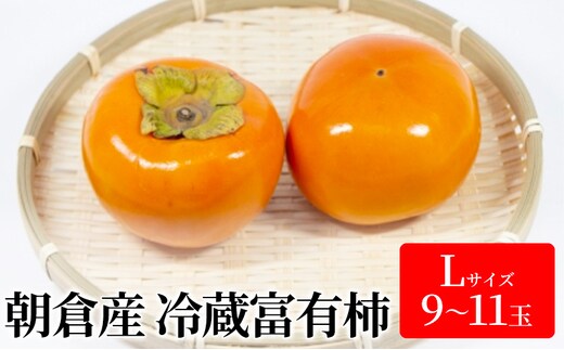 柿 冷蔵 富有柿 Lサイズ 9～11玉入り かき カキ 果物 くだもの フルーツ 配送不可 離島 