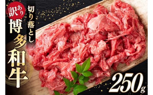 牛肉 訳あり A4 A5 博多和牛 切り落とし 250g [木村食品 福岡県 宇美町 um40beg040039] 訳アリ 牛 肉 牛バラ 肩肉 バラ肉
