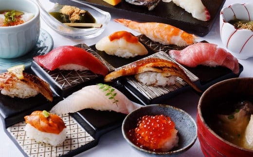 海を見ながら特上鮨を堪能! ぶどうの樹 鮨屋台ペア お食事券 海鮮 海 屋台 食事 ペア 福岡県 岡垣町