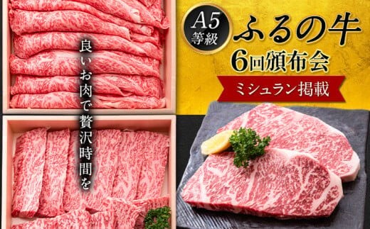 鞍手町 ふるの牛 頒布会 計2kg以上 全6回《お申込み月の翌月から出荷開始》ふるの牛 サーロインステーキ 特選焼き肉用 ロース カルビ すき焼き しゃぶしゃぶ ロース 焼肉 焼肉用 定期便 頒布会 3ヶ月定期便---skr_fhrntei_r7_200000_mo6num1---