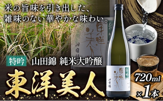 日本酒 新酒 東洋美人 特吟 山田錦 純米大吟醸 720ml 1本 福岡吟醸倶楽部株式会社《30日以内に出荷予定(土日祝除く)》福岡県 鞍手郡 鞍手町 酒 冷酒 送料無料---skr_gntybjn_30d_r7_11500_720ml---