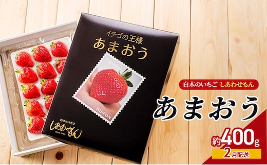 いちご 2月配送 しあわせもん あまおう 化粧箱 1箱 いちご職人 白木のいちご イチゴ 苺 果物 デザート ※配送不可：沖縄・離島