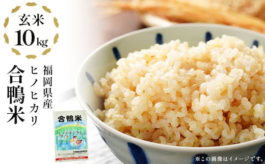 【先行予約】 令和8年産 合鴨米「ヒノヒカリ」（玄米・10kg） BI20