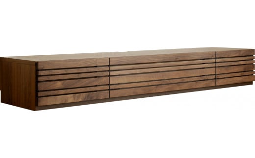 【開梱・設置】テレビボード アルモニア240cm ブラウン AL318