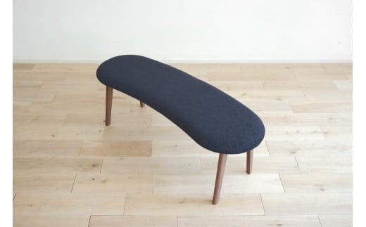 【開梱・設置】ダイニングベンチ ミラージュベンチ CH/AN-BK（ショコラ/アネルカブラック） AL286