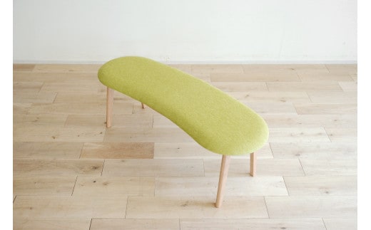 【開梱・設置】ダイニングベンチ ミラージュベンチ OC/AN-MS（ナチュラル/ミモザ） AL285