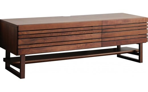 【開梱・設置】エルドラ テレビボードH脚 150cm ブラウン AL252