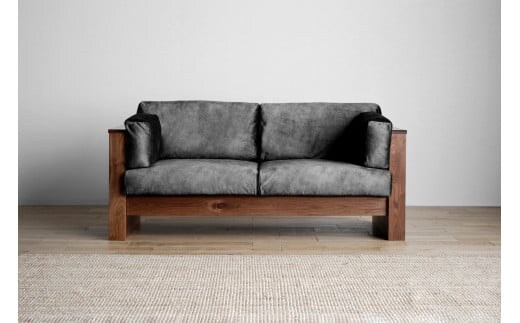 【開梱・設置】ソファ ビガー ソファ180cm CH／RN（MA-BK） AL335