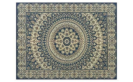 Ｆサークル （１９１×２５０）（ネイビー） AA123