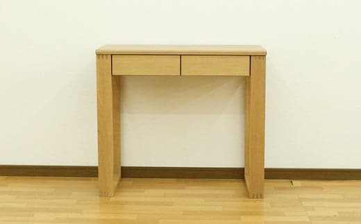 【開梱・設置】ブルーム 80cm デスク（ナチュラル）リモートワーク テレワーク AX096