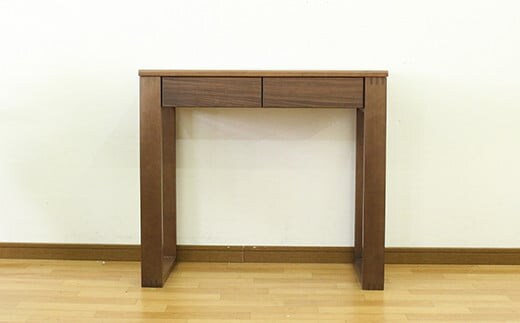 【開梱・設置】ブルーム 80cm デスク（ウォールナット）リモートワーク テレワーク AX095