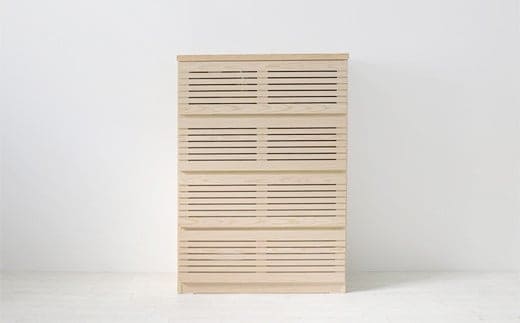 【開梱・設置】ラスティー 80cm ハイチェスト（ナチュラル） AX031