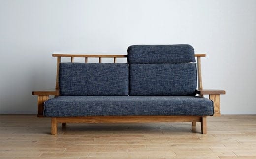 【開梱・設置】３Pソファ 極ワザ ソファ180cm YOW／CR-NVﾍｯﾄﾞﾚｽﾄW1個付き ミディアム AL123