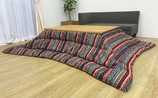 トルコ生地こたつ掛布団（200×250）（オレンジ） AA206