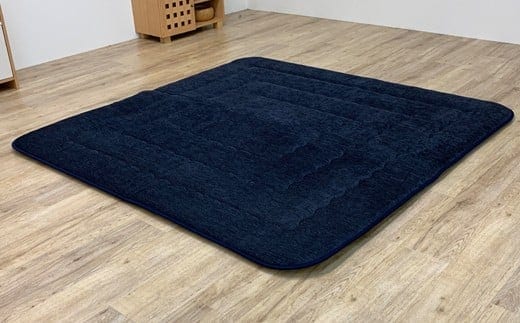 ふっくら敷モデルノ（190×190）（ネイビー） AA100