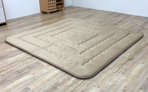 ふっくら敷モデルノ（190×190）（ベージュ） AA098