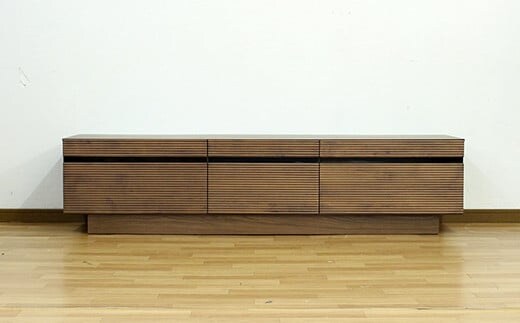 【開梱・設置】ミリオン 166cm テレビボード（ウォールナット） AX024