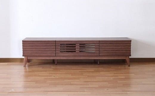 【開梱・設置】アゼル 150cm テレビボード（ブラウン） AX002