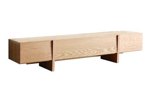 【開梱・設置】テレビボード バレーナ ローボード 200cm ナチュラル AL045