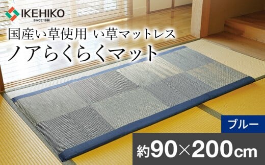 ノアらくらくマット（90×200）（ブルー） AA083