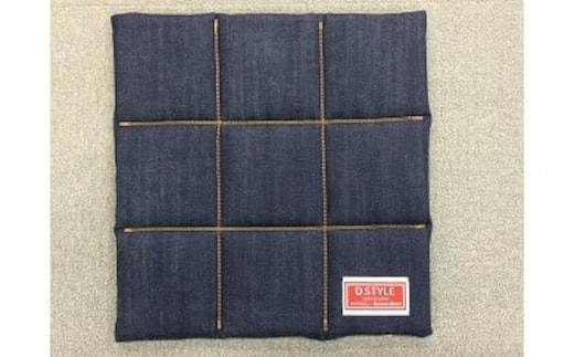 デニムシートクッション2枚組 AA002