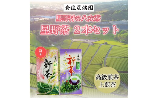 【2025年産】星野村の八女茶 2本セット [a9273] 株式会社 ゼロプラス 【返礼品】添田町 ふるさと納税