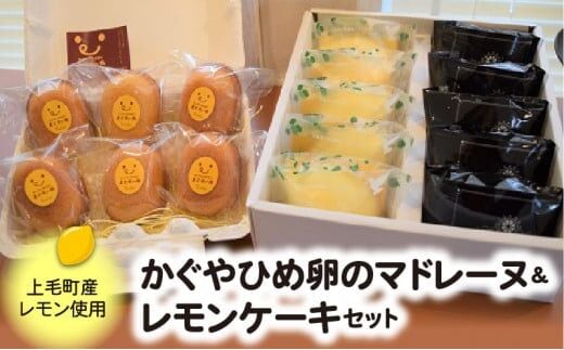かぐやひめ卵のマドレーヌ＆レモンケーキセット KT0102