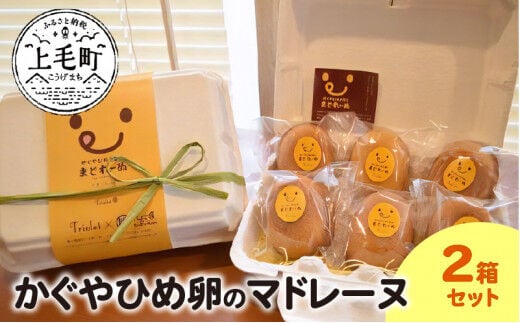 かぐやひめ卵のマドレーヌ ２箱セット KT0202