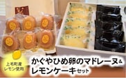 かぐやひめ卵のマドレーヌ＆レモンケーキセット　KT0102
