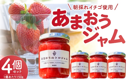 あまおうのトロジャム４個セット R00107