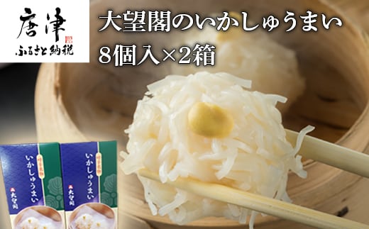 大望閣のいかしゅうまい 8個入×2箱 おかず ギフト