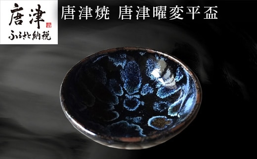 唐津焼 唐津曜変平盃 さかずき 平盃 曜変 曜変天目 酒器 日本酒 ギフト