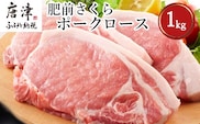 肥前さくらポークロースとんかつ用 200g×5パック(合計1kg) 豚肉 ステーキ ギフト 冷凍 (鮮度へのこだわり工夫あり！)