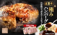 昭和20年創業の黒毛和牛ハンバーグ 150g×6個 ジャポネソース 付き 個包装 佐賀牛 国産 和牛 冷凍 ギフト | 極みハンバーグの自家製ジャポネソースセット _b-472