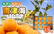 南津海（なつみ）みかん 2.5kg _b-500