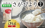 【新米予約】令和8年産 はがくれ農園のさがびより 精米 5kg 米 お米 _b-511