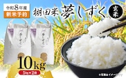 【新米予約】令和8年産 はがくれ農園の棚田米 夢しずく 玄米 10kg（5kg×2袋）佐賀県産 _c-153