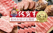 n-20【定期便6回】大人気の赤身も食べられる 極上の佐賀牛 奇数月発送 全6回