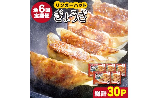 【全6回定期便】＜全て国産！＞リンガーハットのぎょうざ12個×5パック 吉野ヶ里町/リンガーフーズ [FBI031]