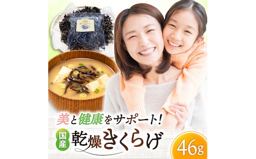 吉野ヶ里産 フルボ酸入り 福ちゃん 乾燥きくらげ 46g きくらげ キクラゲ [FDS002]